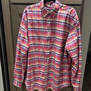 Ralph Lauren Plaid Button-Up Shirt Classic Fit